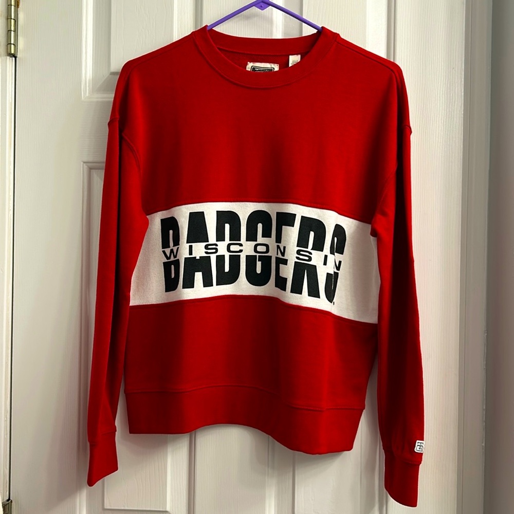 Wisconsin Badgers Tailgate Sweatshirt- NWOT